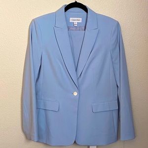 CALVIN KLEIN - Periwinkle Pants Suit